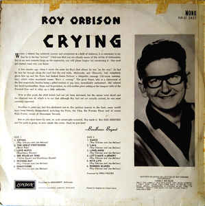 Roy Orbison ‎– Crying