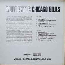 Load image into Gallery viewer, Various – Authentic Chicago Blues