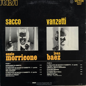 Ennio Morricone - Joan Baez – Sacco & Vanzetti (Bande Originale Du Film)