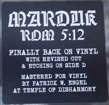 Load image into Gallery viewer, Marduk - Rom 5:12 (LP + LP, S/Sided, Etch + Album, RE)