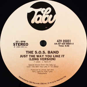 The S.O.S. Band ‎– Just The Way You Like It