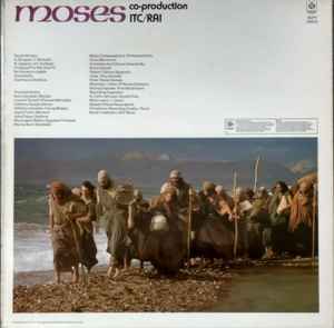 Ennio Morricone - Moses (Original Soundtrack) (LP, Album, Gat)