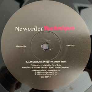 Neworder* – Technique