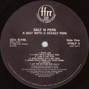 Salt 'N' Pepa - A Salt With A Deadly Pepa (LP, Album)