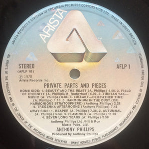 Anthony Phillips – Sides / Private Parts & Pieces