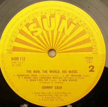 Load image into Gallery viewer, Johnny Cash ‎– The Man, The World, His Music