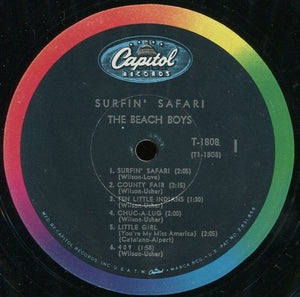 THE BEACH BOYS - SURFIN' SAFARI ( 12" RECORD )