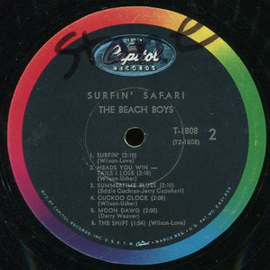 THE BEACH BOYS - SURFIN' SAFARI ( 12" RECORD )