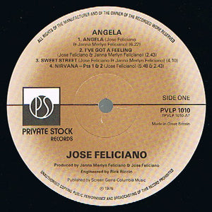 José Feliciano ‎– Angela