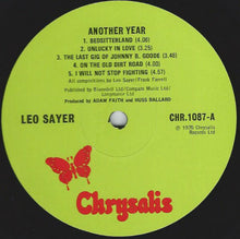 Load image into Gallery viewer, Leo Sayer ‎– Another Year