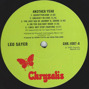 Leo Sayer ‎– Another Year