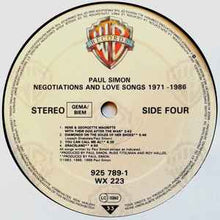 Load image into Gallery viewer, Paul Simon - Negotiations And Love Songs (1971-1986) (2xLP, Comp)