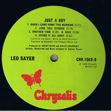 Load image into Gallery viewer, Leo Sayer ‎– Just A Boy