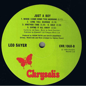 Leo Sayer ‎– Just A Boy