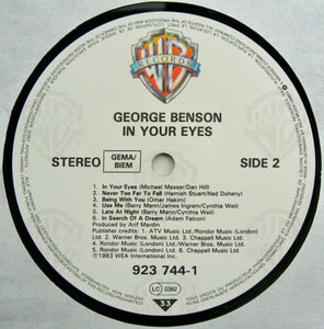 George Benson ‎– In Your Eyes