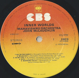 Mahavishnu Orchestra, John McLaughlin ‎– Inner Worlds
