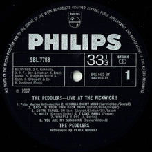 Load image into Gallery viewer, The Peddlers - Live At The Pickwick! (LP, Album, Fli)