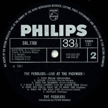 Load image into Gallery viewer, The Peddlers - Live At The Pickwick! (LP, Album, Fli)