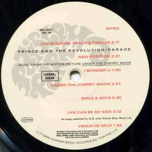 Prince And The Revolution – Parade
