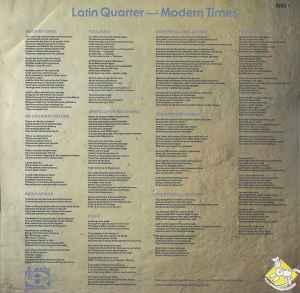 Latin Quarter ‎– Modern Times