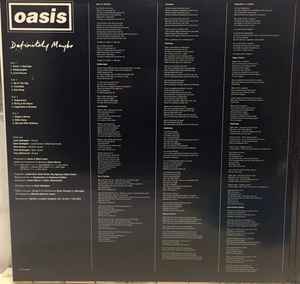 Oasis  – Definitely Maybe