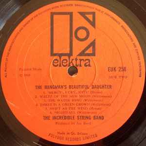 The Incredible String Band - The Hangman's Beautiful Daughter (LP, Album, Mono)