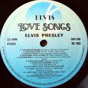 Elvis Presley – Elvis Love Songs (20 Original Songs)