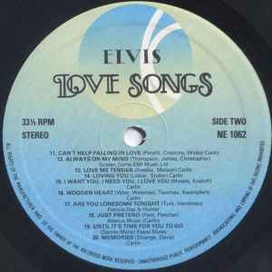 Elvis Presley – Elvis Love Songs (20 Original Songs)