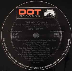 Neal Hefti – The Odd Couple (Music From The Original Motion Picture Score)