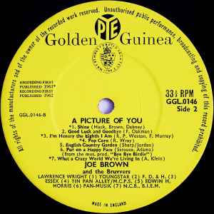 Joe Brown And The Bruvvers - A Picture Of You (LP, Comp, Mono)