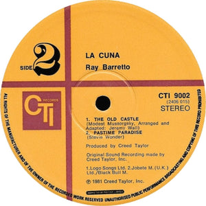 Ray Barretto ‎– La Cuna