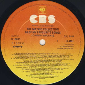 Johnny Mathis – The Mathis Collection (40 Of My Favourite Songs)