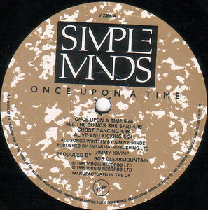 Simple Minds	Once Upon A Time
