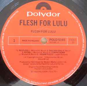 Flesh For Lulu – Flesh For Lulu