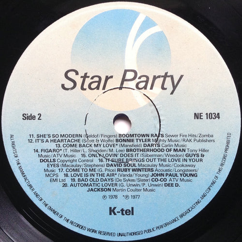Various ‎– Star Party