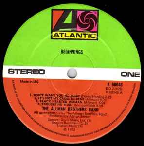 The Allman Brothers Band – Beginnings