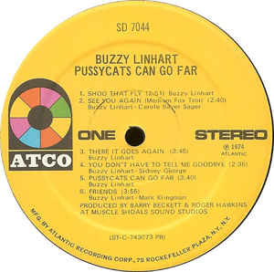 Buzzy Linhart ‎– Pussycats Can Go Far