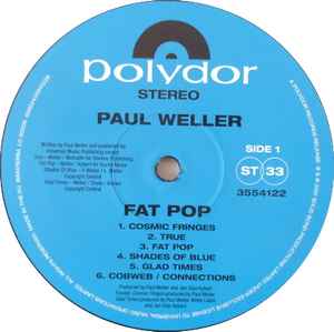 Paul Weller ‎– Fat Pop (Volume 1)