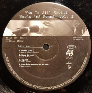 Jill Scott ‎– Who Is Jill Scott? - Words And Sounds Vol. 1
