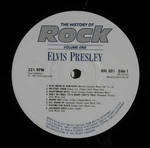 Elvis Presley - The History Of Rock (Volume One) (LP, Comp, Gat)