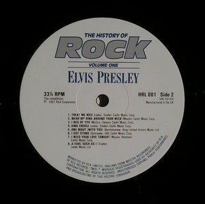 Elvis Presley ‎– The History Of Rock (Volume One)