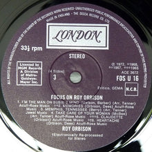 Load image into Gallery viewer, Roy Orbison ‎– Focus On Roy Orbison