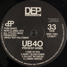 Load image into Gallery viewer, UB40 ‎– Present Arms