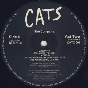 Andrew Lloyd Webber ‎– Cats