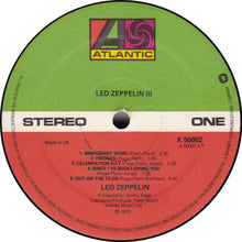 Load image into Gallery viewer, Led Zeppelin ‎– Led Zeppelin III