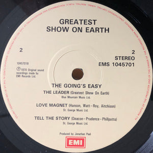 The Greatest Show On Earth - The Going's Easy (LP, Album, RE, Gat)