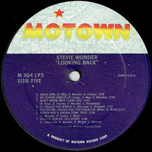 Stevie Wonder ‎– Looking Back