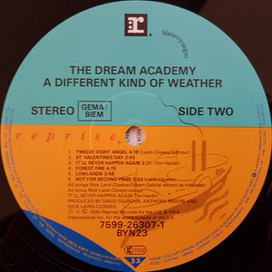 The Dream Academy ‎– A Different Kind Of Weather