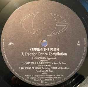 Various – Keeping The Faith - A Creation Dance Compilation