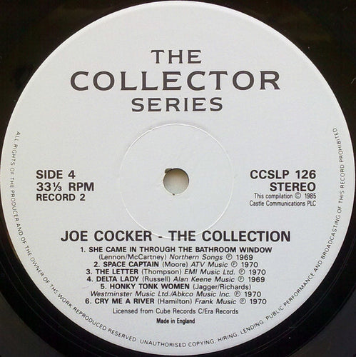 Joe Cocker ‎– The Collection